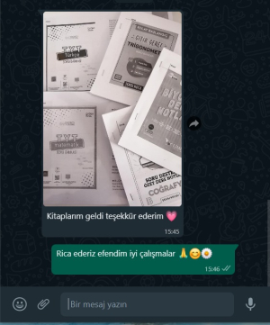 YKS Fotokopi Sizden Gelenler