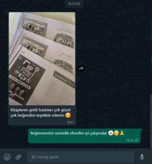 YKS Fotokopi Sizden Gelenler