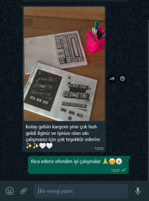 YKS Fotokopi Sizden Gelenler