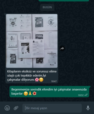 YKS Fotokopi Sizden Gelenler