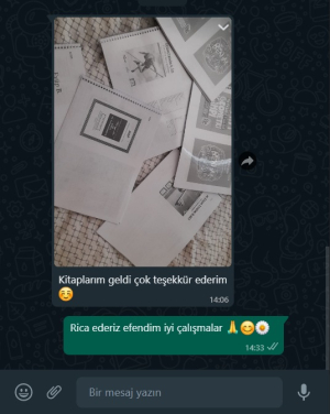YKS Fotokopi Sizden Gelenler
