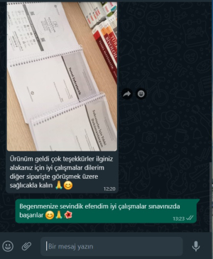 YKS Fotokopi Sizden Gelenler