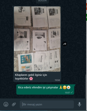 YKS Fotokopi Sizden Gelenler