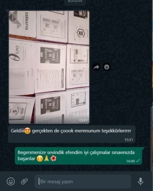 YKS Fotokopi Sizden Gelenler