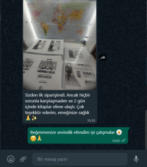 YKS Fotokopi Sizden Gelenler