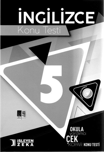 İNGİLİZCE KONU TESTİ YKS Fotokopi