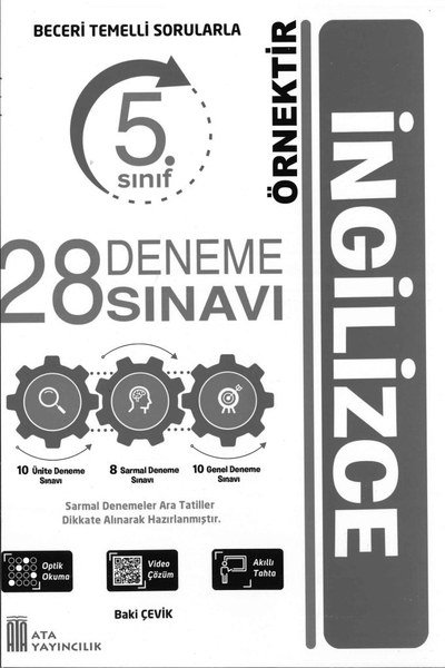 28 DENEME SINAVI İNGİLİZCE YKS Fotokopi