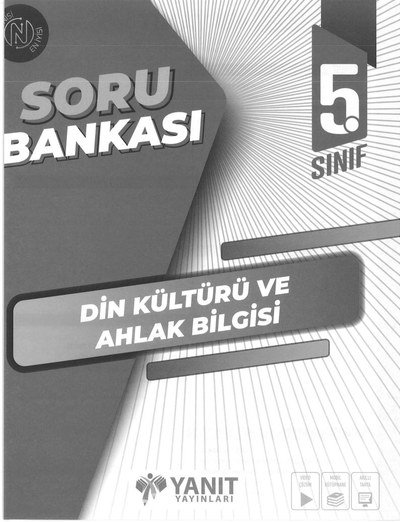 DİN KÜLTÜRÜ VE AHLAK BİLGİSİ SORU BANKASI YKS Fotokopi