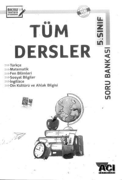 TÜM DERSLER SORU BANKASI YKS Fotokopi