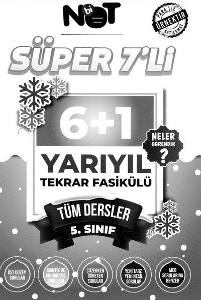 6+1 YARIYIL TEKRAR FASİKÜLÜ YKS Fotokopi