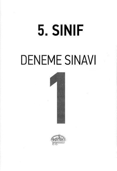 DENEME SINAVI 1 YKS Fotokopi