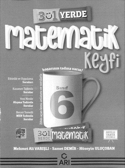 3Ü1 YERDE MATEMATİK KEYFİ YKS Fotokopi