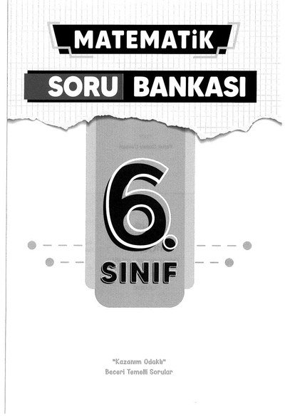 MATEMATİK SORU BANKASI YKS Fotokopi