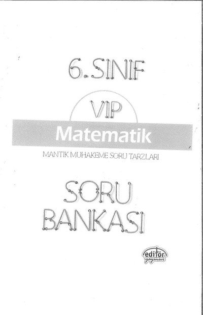 VIP MATEMATİK SORU BANKASI YKS Fotokopi