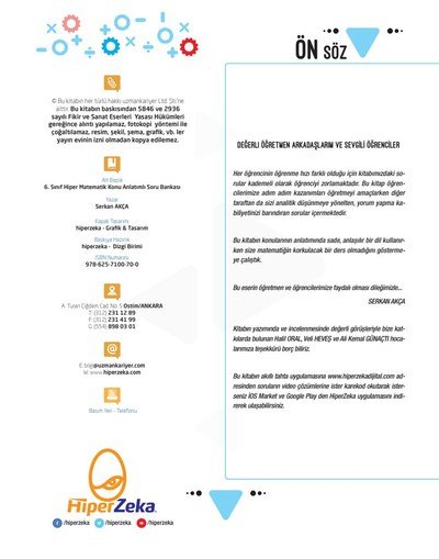 MATEMATİK KONU ANLATIMLI SORU BANKASI (2023) YKS Fotokopi