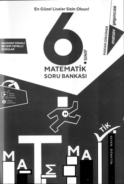 MATEMATİK SORU BANKASI YKS Fotokopi