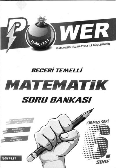 POWER BECERİ TEMELLİ MATEMATİK SORU BANKASI YKS Fotokopi