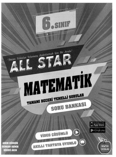 ALL STAR MATEMATİK SORU BANKASI YKS Fotokopi