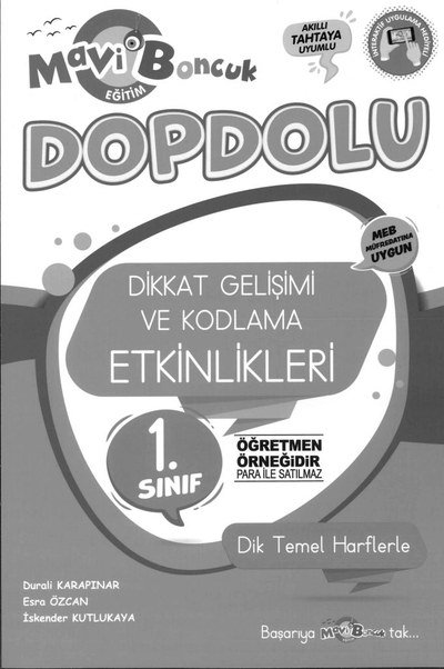 DİKKAT GELİŞİMİ VE KODLAMA ETKİNLİKLERİ YKS Fotokopi