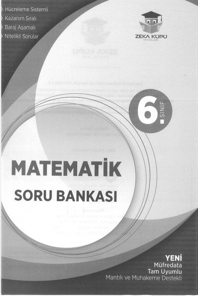 MATEMATİK SORU BANKASI YKS Fotokopi