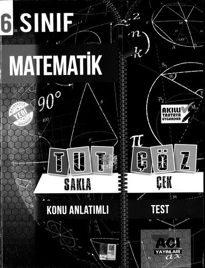 MATEMATİK KONU ANLATIMLI TEST YKS Fotokopi