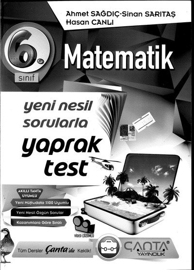 MATEMATİK YENİ NESİL SORULARLA YAPRAK TEST YKS Fotokopi