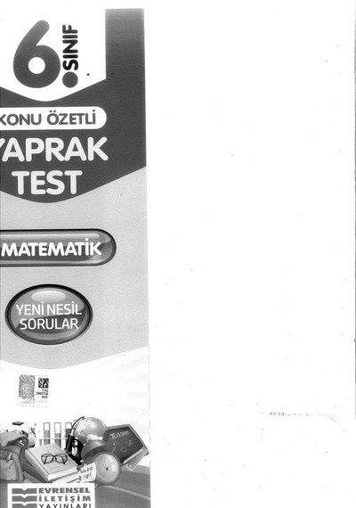 KONU ÖZETLİ MATEMATİK YAPRAK TEST YKS Fotokopi