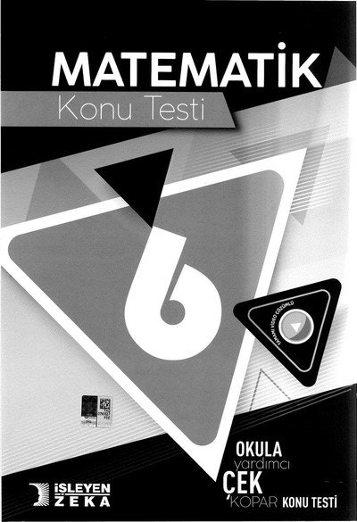 MATEMATİK KONU TESTİ YKS Fotokopi