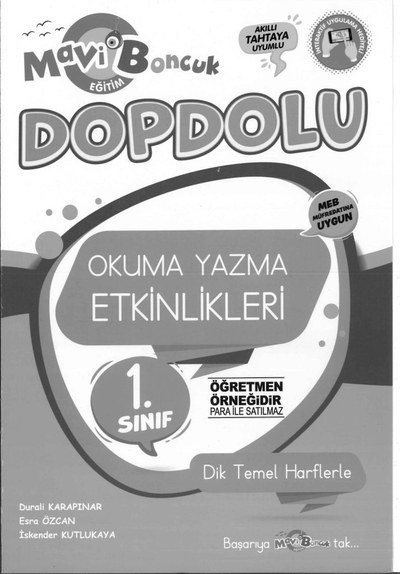 OKUMA YAZMA ETKİNLİKLERİ YKS Fotokopi