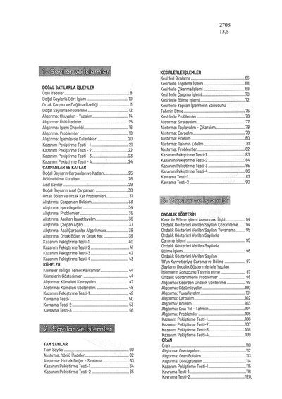 MATEMATİK KONU ANLATIMI YKS Fotokopi