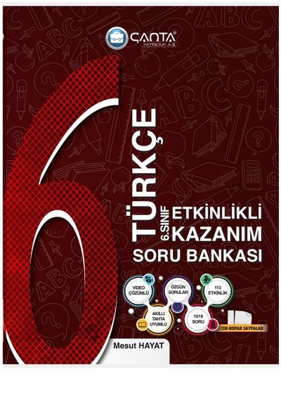 TÜRKÇE ETKİNLİKLİ KAZANIM SORU BANKASI YKS Fotokopi