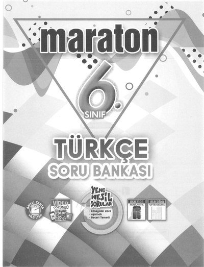 MARATON TÜRKÇE SORU BANKASI YKS Fotokopi