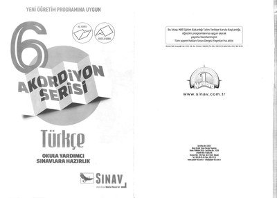 AKORDİYON SERİSİ TÜRKÇE YKS Fotokopi