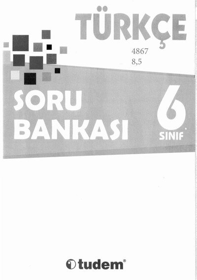 TÜRKÇE SORU BANKASI YKS Fotokopi
