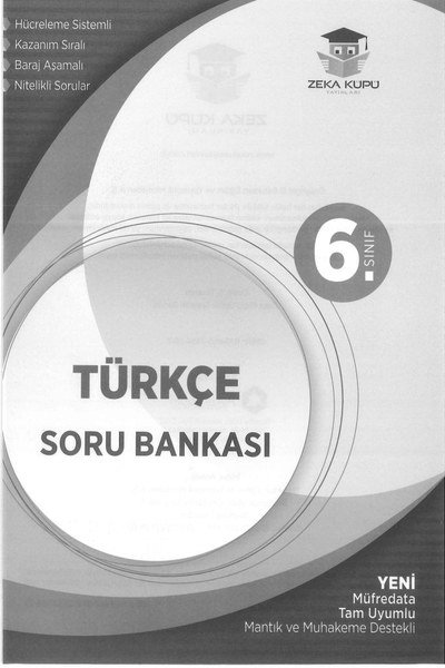 TÜRKÇE SORU BANKASI YKS Fotokopi