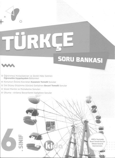 TÜRKÇE SORU BANKASI YKS Fotokopi