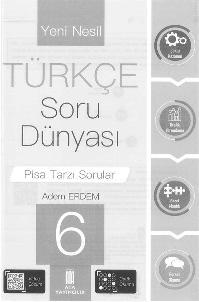 TÜRKÇE SORU DÜNYASI YKS Fotokopi