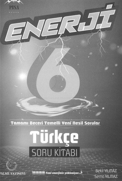 ENERJİ TÜRKÇE SORU KİTABI YKS Fotokopi