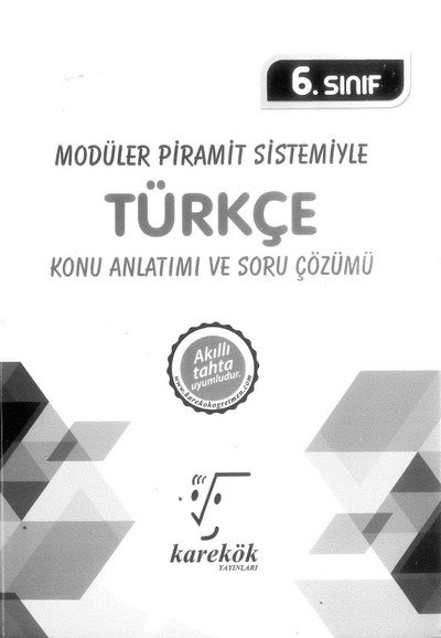 MODÜLER PİRAMİT SİSTEMİYLE TÜRKÇE KONU ANLATIMI YKS Fotokopi