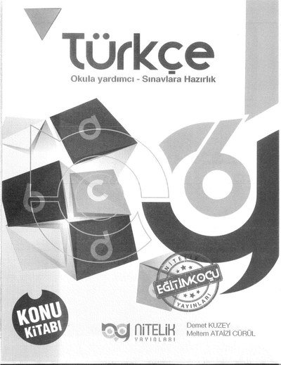 TÜRKÇE KONU KİTABI YKS Fotokopi