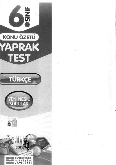 KONU ÖZETLİ YAPRAK TEST TÜRKÇE YKS Fotokopi