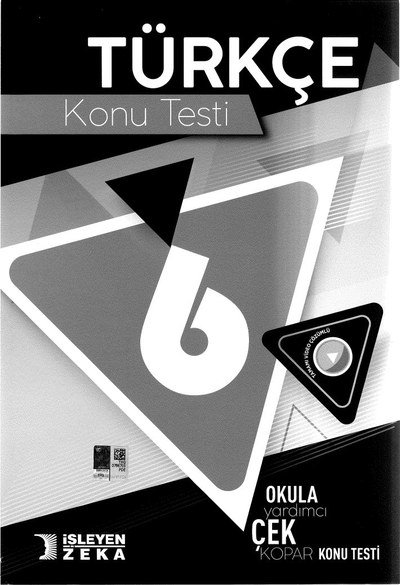 TÜRKÇE KONU TESTİ YKS Fotokopi