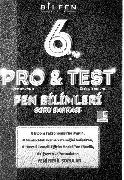PRO & TEST FEN BİLİMLERİ SORU BANKASI YKS Fotokopi