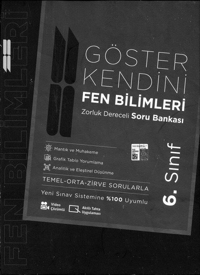 GÖSTER KENDİNİ FEN BİLİMLERİ YKS Fotokopi
