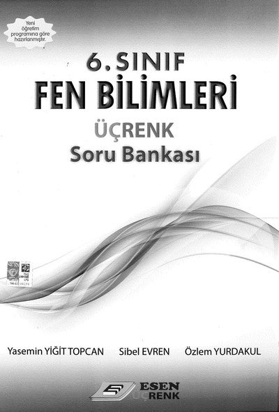 FEN BİLİMLERİ ÜÇ RENK SORU BANKASI YKS Fotokopi