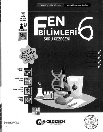 FEN BİLİMLERİ SORU GEZEGENİ YKS Fotokopi