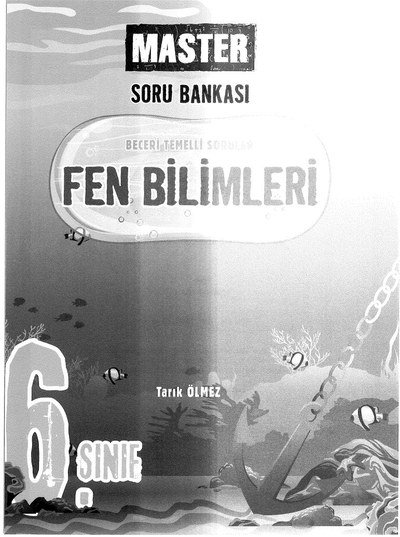 MASTER SORU BANKASI FEN BİLİMLERİ YKS Fotokopi