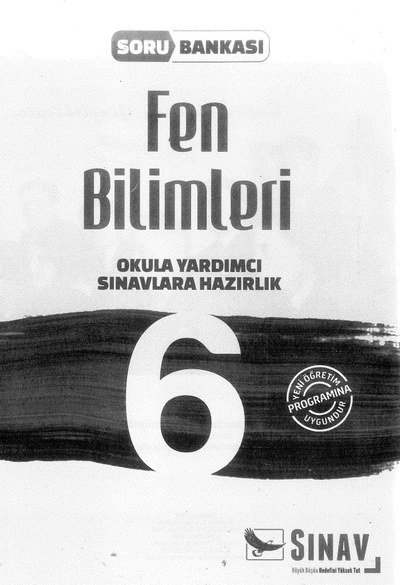 FEN BİLİMLERİ OKULA YARDIMCI SORU BANKASI YKS Fotokopi