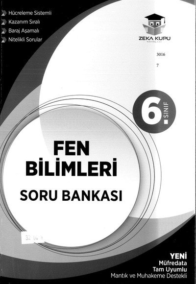 FEN BİLİMLERİ SORU BANKASI YKS Fotokopi