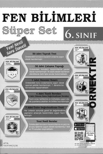 FEN BİLİMLERİ SÜPER SET YKS Fotokopi